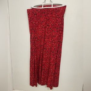Old Navy Pattern Midi Skirt